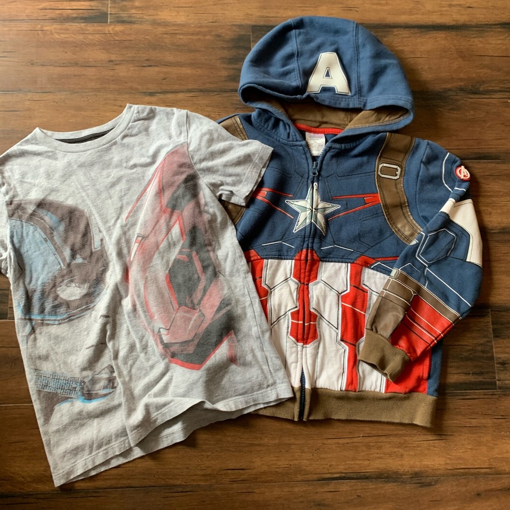 ✨2pc Captain America civil war bundle Sz7-8✨